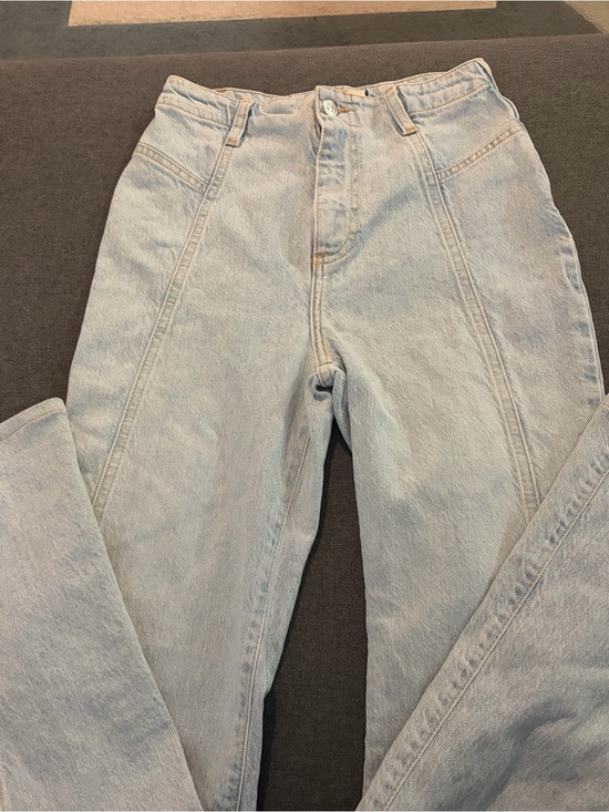 We The Free Denim - We The Free Light Wash High-Rise Wide Leg Jeans